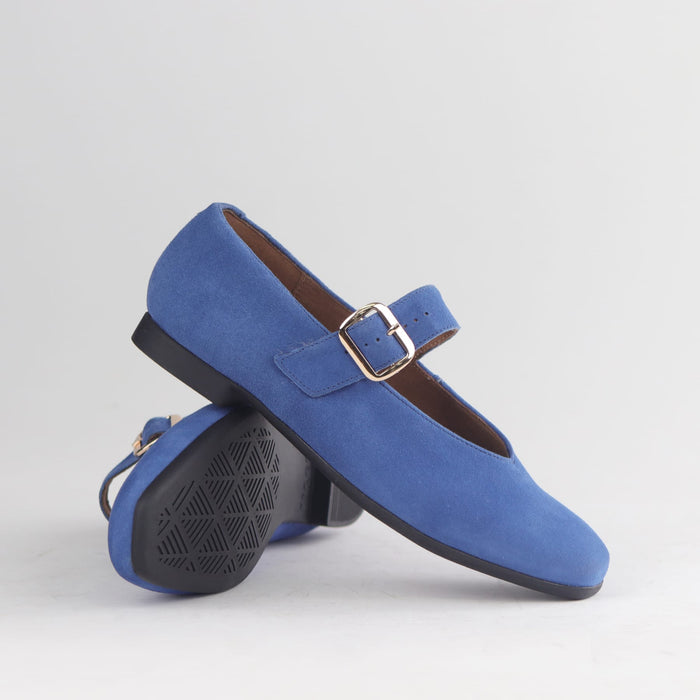 Froggie Shoes Closed Shoes Mary Jane Flat Pump - Buckle Strap