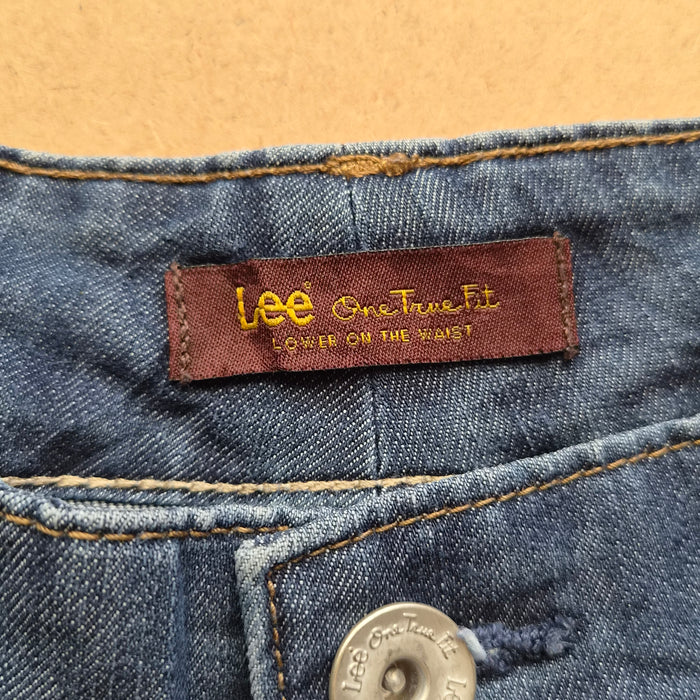 Pantacourt Lee One True Fit femme en jean – taille 42