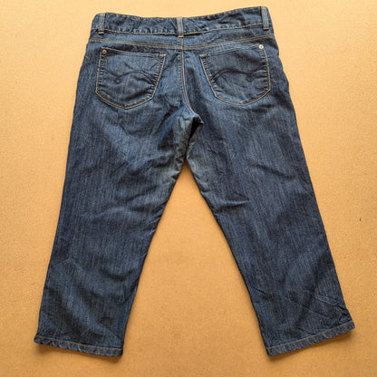 Pantacourt Lee One True Fit femme en jean – taille 42