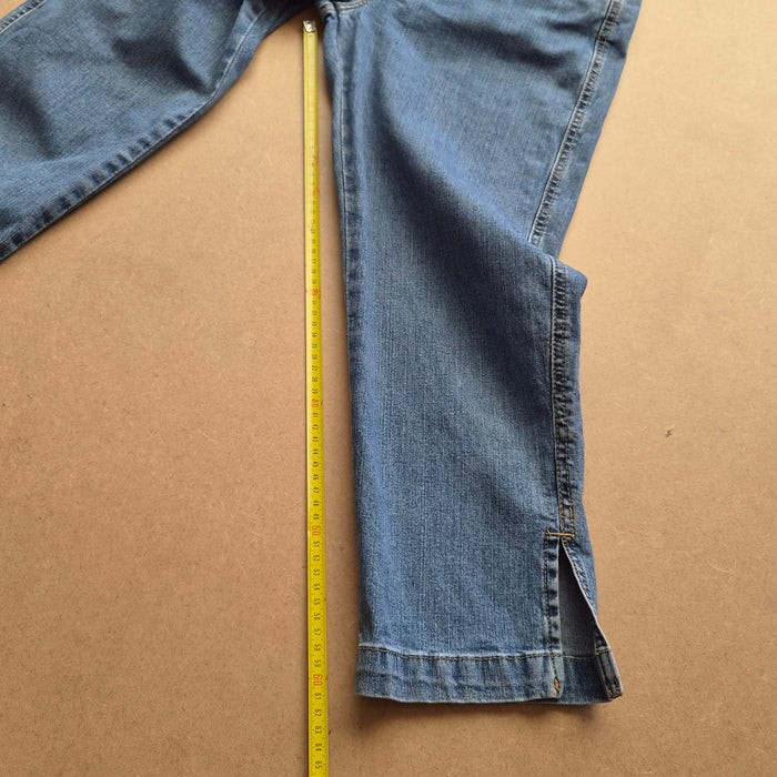Pantacourt Levi’s femme en jean bleu – taille 38