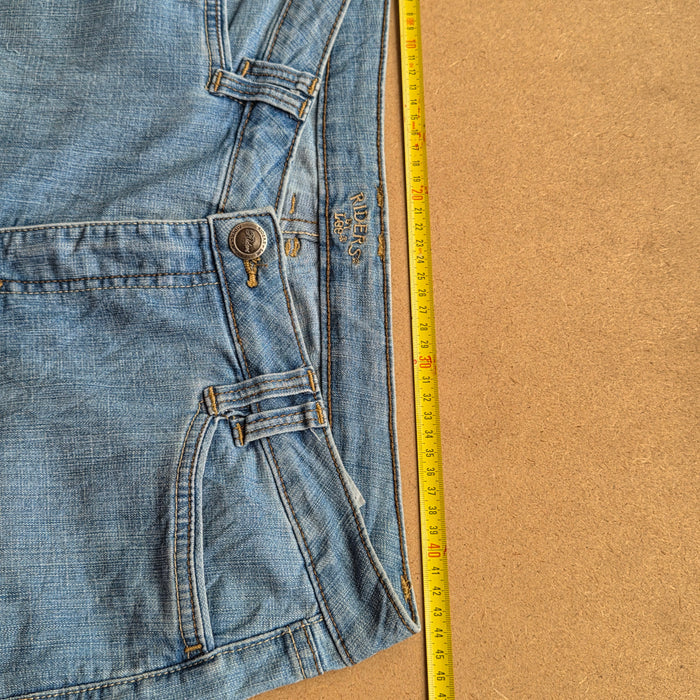 Pantacourt Riders by Lee femme denim bleu – taille 42