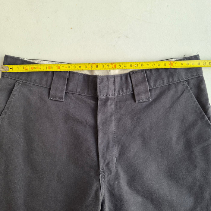 Pantalon Dickies femme slim straight gris – taille estimée 34/36