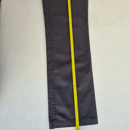 Pantalon Dickies femme slim straight gris – taille estimée 34/36