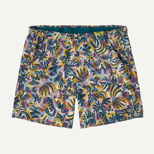 Patagonia Women's Baggies™ Shorts - 5" - Wild Botanist: Tidal Teal