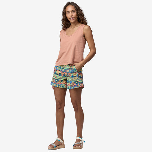 Patagonia Women's Baggies™ Shorts - 5" - Wild Botanist: Tidal Teal