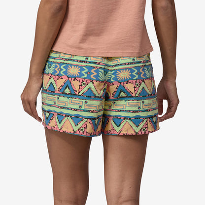 Patagonia Women's Baggies™ Shorts - 5" - Wild Botanist: Tidal Teal