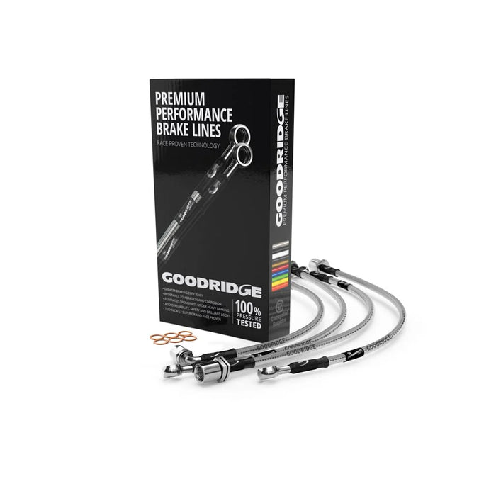 Porsche 911/S 1969-1973 Brake Hose Kit - Goodridge Brake Lines