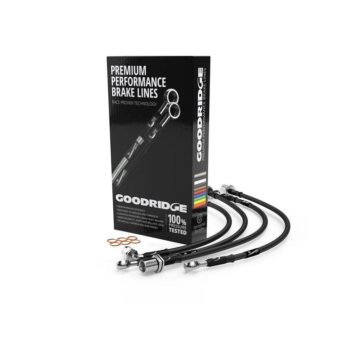 Porsche Boxster 986/987 Brake Hose Kit - Goodridge Brake Lines