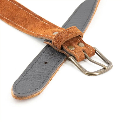 Rough Canyon Bison Leather Belt