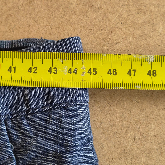 Short Bermuda Chambray H&M Slim Fit — Taille 52 EUR- FR 44/46 — Très bon état