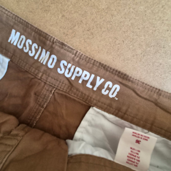 Short chino beige Mossimo Supply Co. — Taille 36  US FR 46— Neuf avec étiquette
