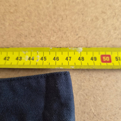 Short Chino Chaps Pleat Front Bleu Marine — Waist 36 FR 46 — NEUF AVEC ÉTIQUETTE