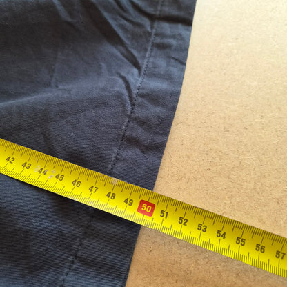 Short Chino Chaps Pleat Front Bleu Marine — Waist 36 FR 46 — NEUF AVEC ÉTIQUETTE
