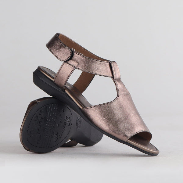 Factory Shop Slingback Sandal in Lead - 12554 - pair.