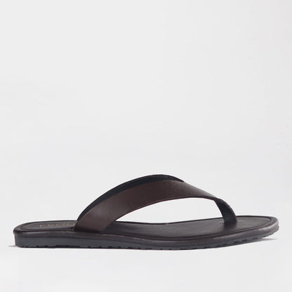 Froggie Shoes Sandals Froggie Women's Slip Slop Sandal-Brown Leather - 13001