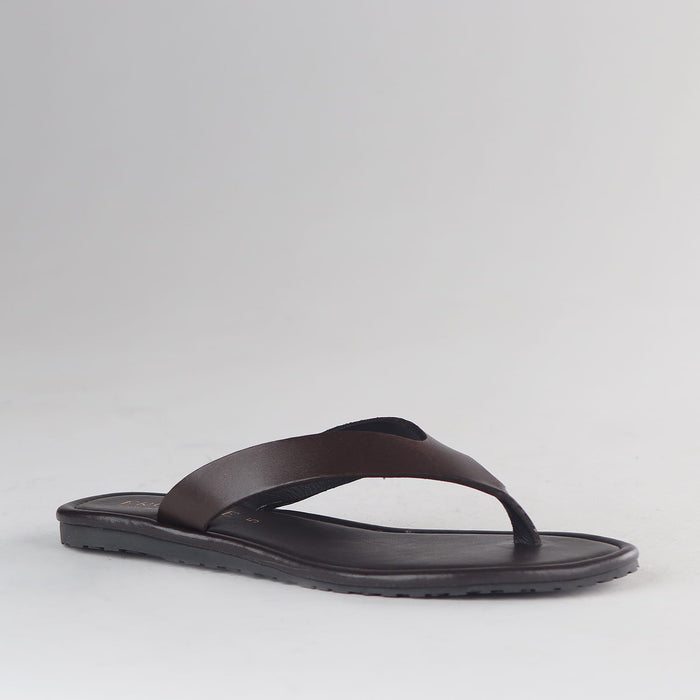 Froggie Shoes Sandals Froggie Women's Slip Slop Sandal-Brown Leather - 13001