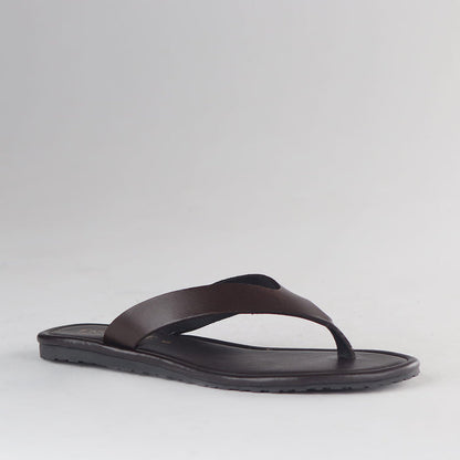 Froggie Shoes Sandals Froggie Women's Slip Slop Sandal-Brown Leather - 13001