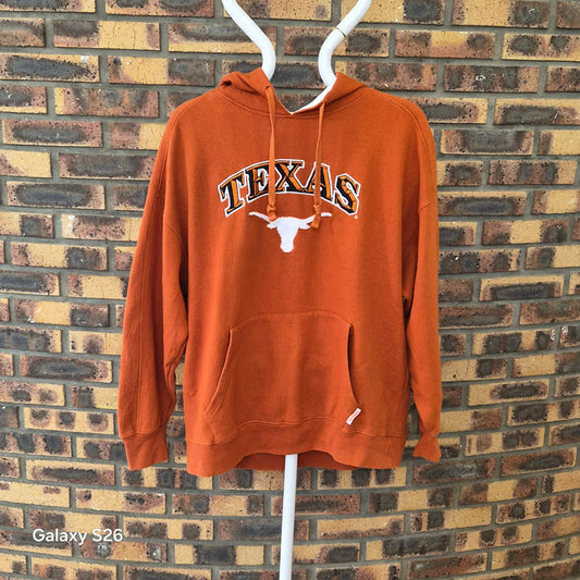 Sweat à capuche vintage Texas Longhorns Colosseum orange taille XL