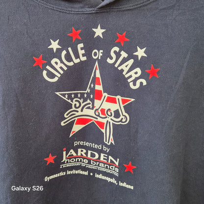 Sweat Circle of Stars Gymnastics USA bleu marine taille M