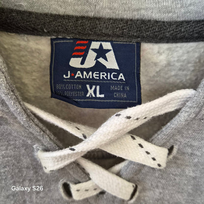 Sweat J. America Hockey Mom gris taille XL
