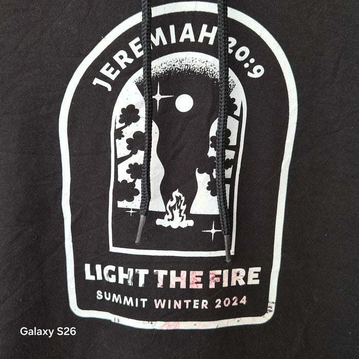 Sweat Port & Company Light the Fire USA noir taille L