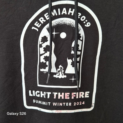 Sweat Port & Company Light the Fire USA noir taille L