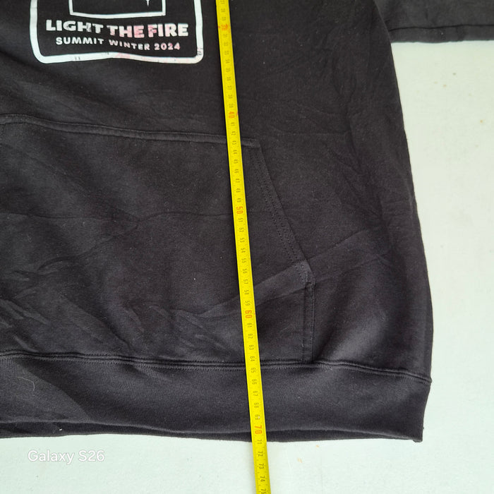 Sweat Port & Company Light the Fire USA noir taille L