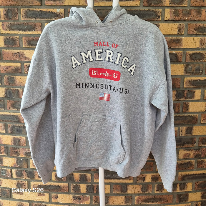 Sweat vintage Mall of America Minnesota USA gris taille XL