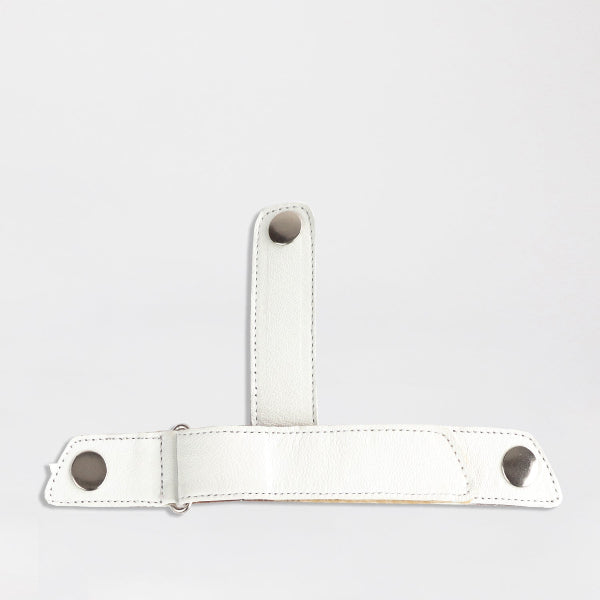 Froggie Swop Flop Upper T-Bar Sandal in White - 12731