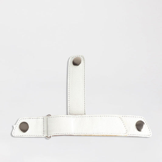 Froggie Swop Flop Upper T-Bar Sandal in White - 12731