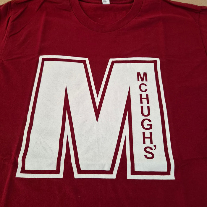 T-shirt American Apparel McHugh's UCC rouge – M