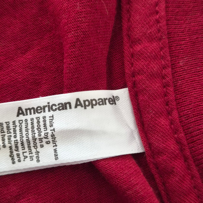 T-shirt American Apparel McHugh's UCC rouge – M