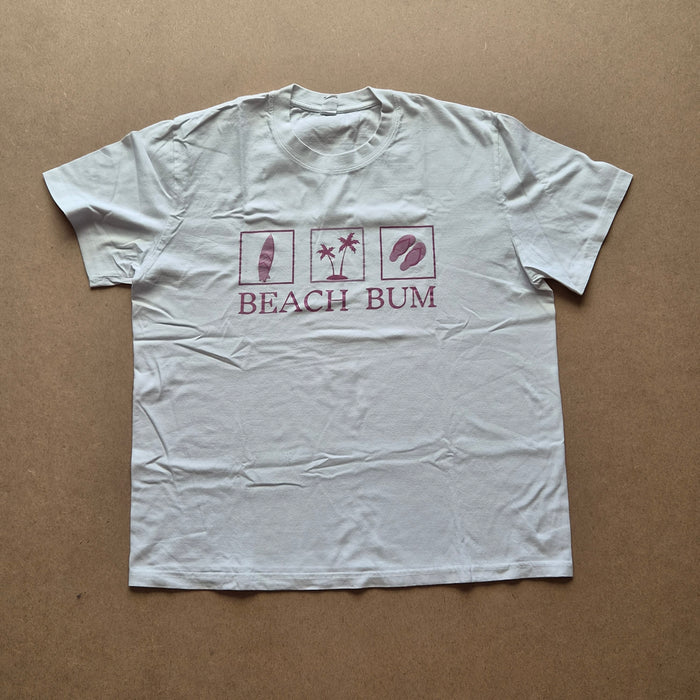 T-shirt "Beach Bum" – Imprimé Surf – Taille XXL