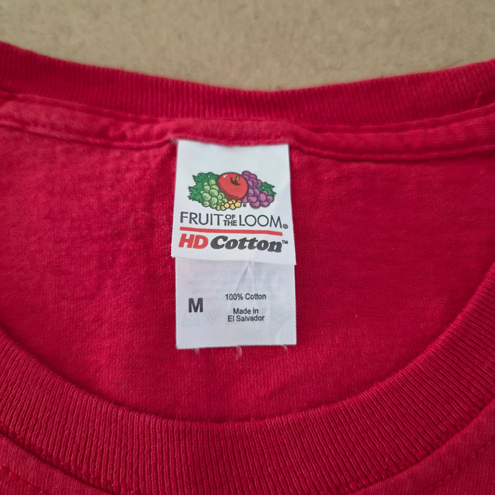 T-shirt Coldwater Basketball Fruit of the Loom rouge – M