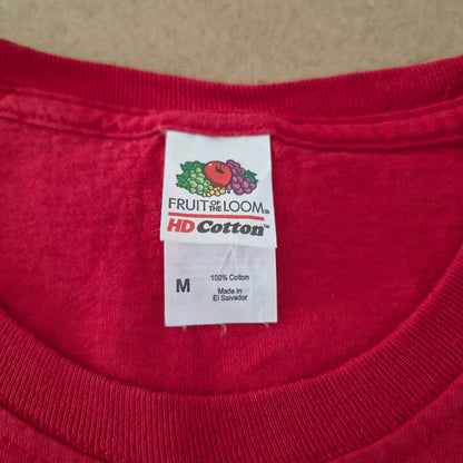 T-shirt Coldwater Basketball Fruit of the Loom rouge – M