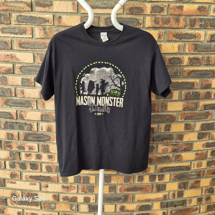 T-shirt Gildan Mason Monster Dash 2018 noir taille L