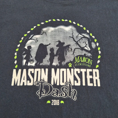 T-shirt Gildan Mason Monster Dash 2018 noir taille L