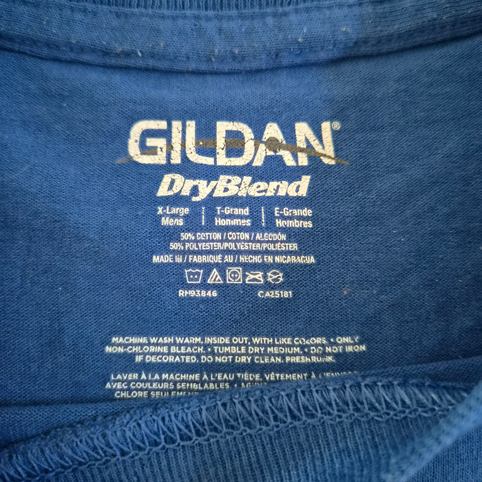 T-shirt Gildan Northern Middle School Student Council bleu XL