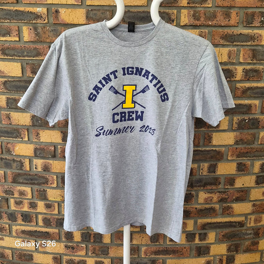 T-shirt Gildan Saint Ignatius Crew Summer 2023 gris L
