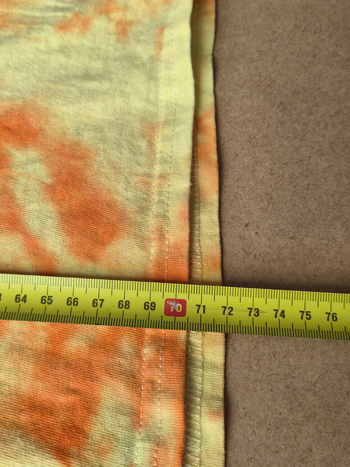 T-shirt Gildan tie-dye 89Q Hope Is Here jaune orange taille L