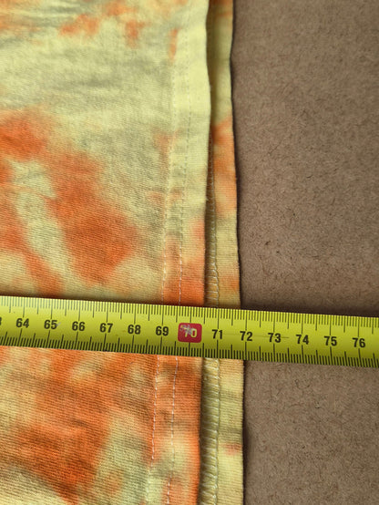 T-shirt Gildan tie-dye 89Q Hope Is Here jaune orange taille L