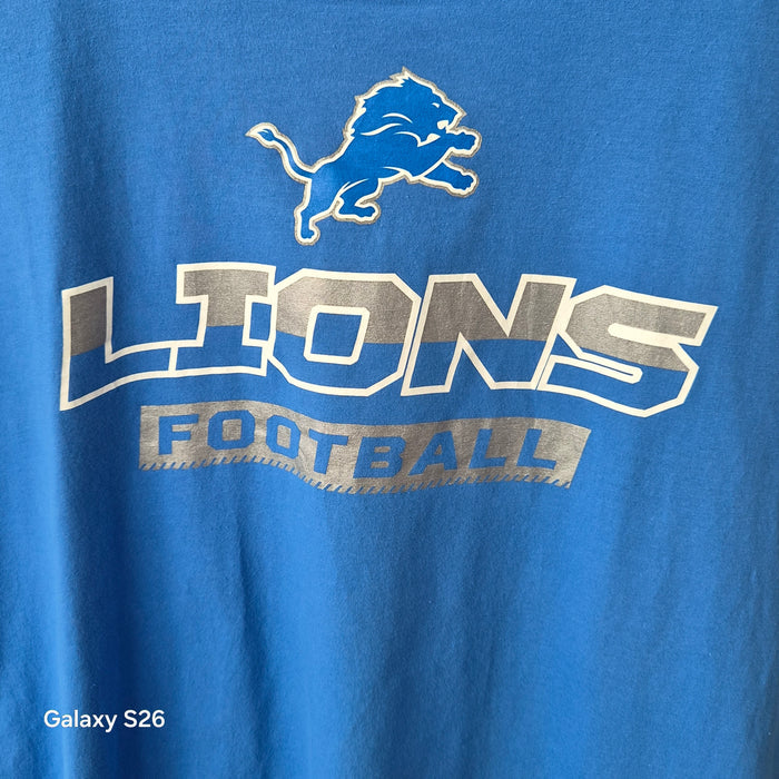 T-shirt NFL Detroit Lions Football bleu taille XL