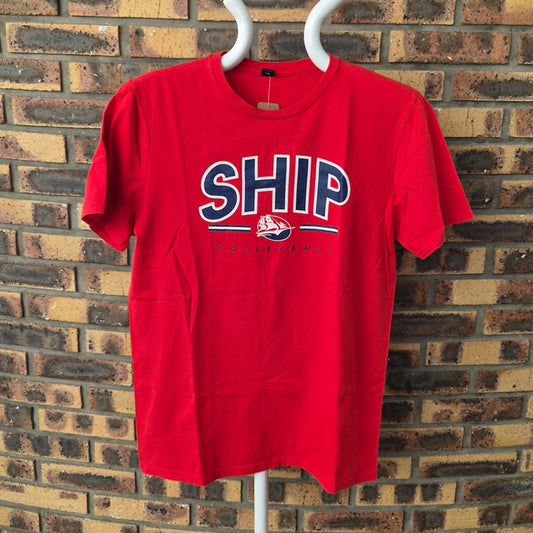 T-shirt Shippensburg University Volleyball rouge – M
