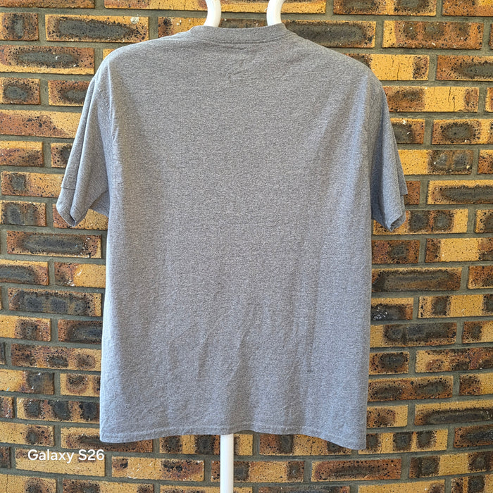 T-shirt vintage Hanes Gris — Chick-fil-A Kickoff Game 2019 Duke vs Alabama — L — Très bon état
