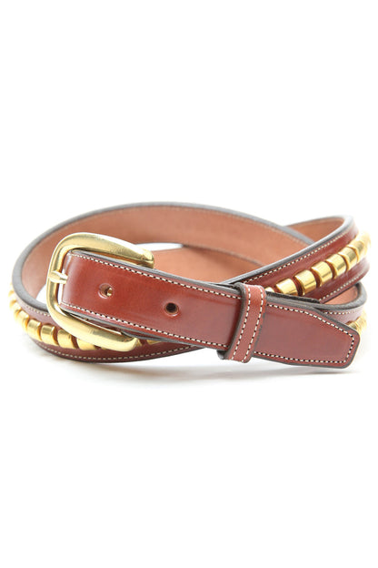 Tory Leather 1" CLINCHER BELT - OAKBARK (2378)