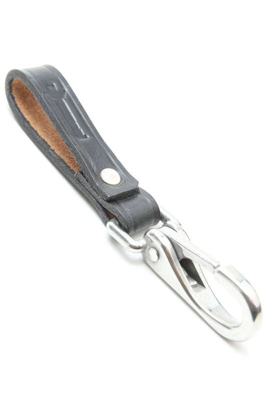 Totem Brand Co. Leather Belt Loop w/ Hook Clip - Black