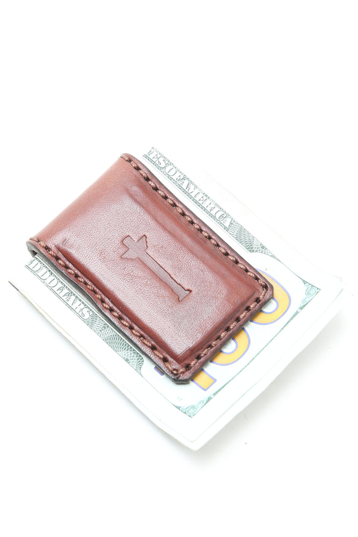 Totem Brand Co. Magnetic Money Clip - Brown