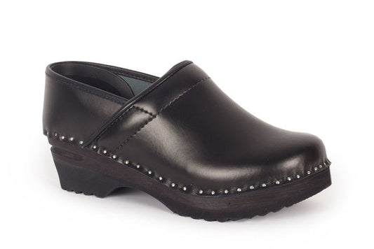 Troentorp Van Gogh Black Clogs - Ideal Black