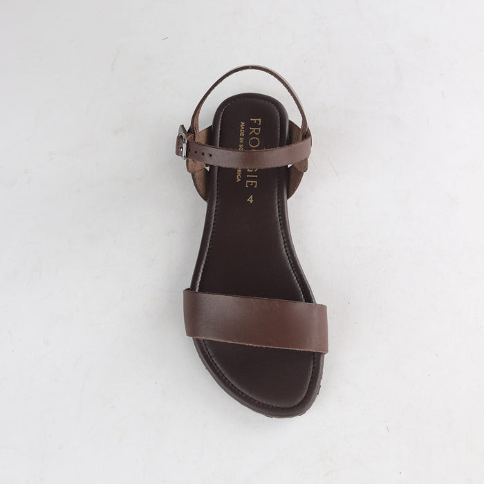 Froggie Shoes Shoes Unlined Flat Ankle Strap Sandal