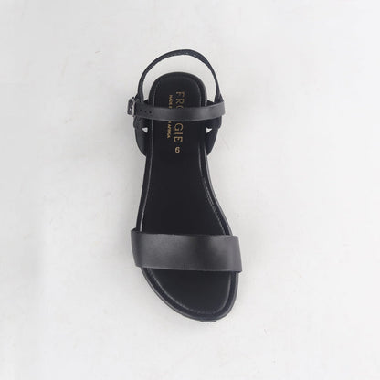 Froggie Shoes Shoes Unlined Flat Ankle Strap Sandal